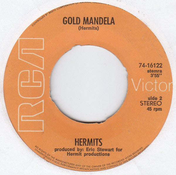 Hermits (2) : She's A Lady (Say What You Want To Say) (7", Single)