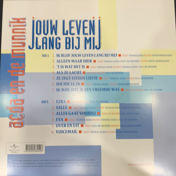 Acda en de Munnik : Jouw Leven Lang Bij Mij (LP, Album)