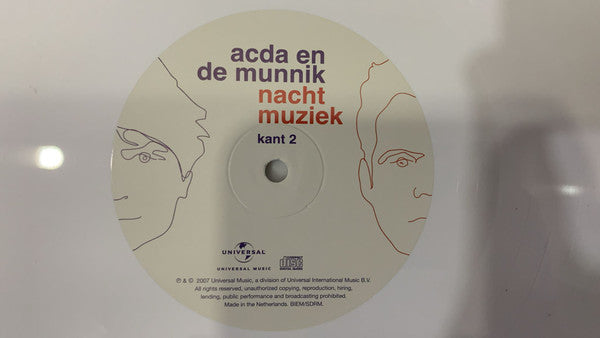 Acda en de Munnik : Nachtmuziek (LP, Album)