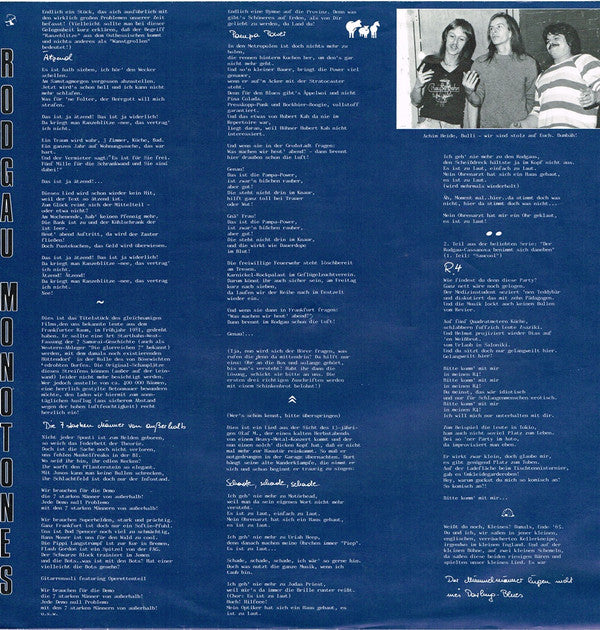Rodgau Monotones : Fluchtpunkt Dudenhofen (LP, Album)