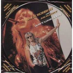 Mick Ronson With Joe Elliott : Don't Look Down (12", Single, Ltd, Pic)