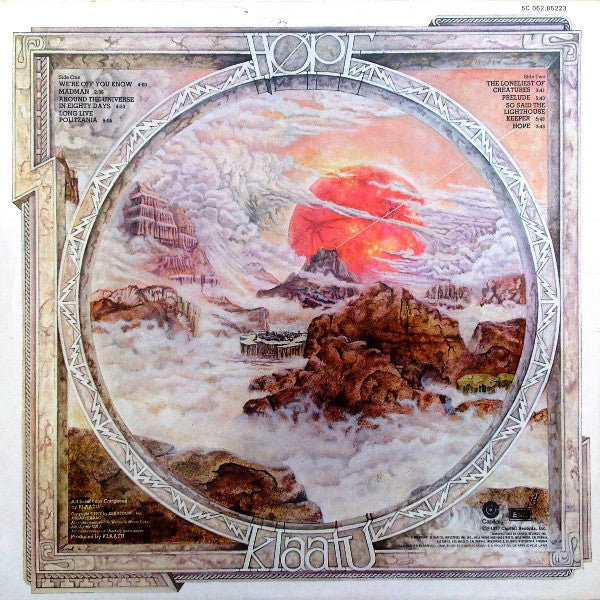 Klaatu : Hope (LP, Album)