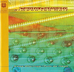 Simeon Ten Holt / Kees Wieringa / Polo De Haas : Canto Ostinato (CD, Album)