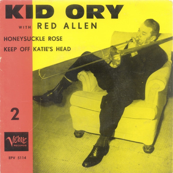 Kid Ory With Henry "Red" Allen : Kid Ory With Red Allen Vol. 2 (7", EP)