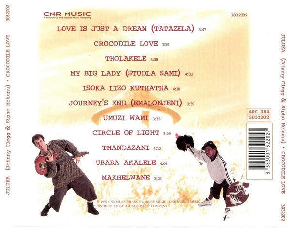 Juluka : Crocodile Love (CD, Album)