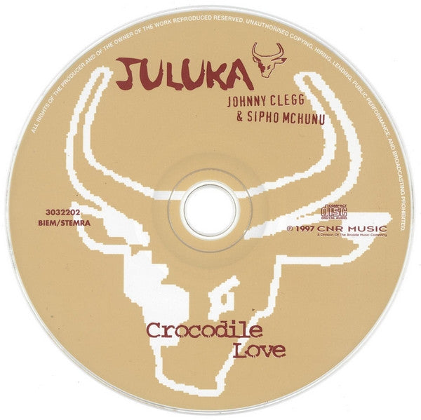 Juluka : Crocodile Love (CD, Album)