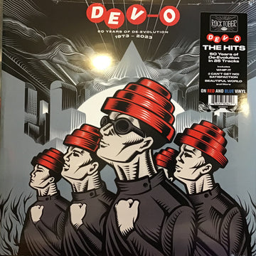 Devo : 50 Years Of De-Evolution (1973-2023) (LP, Red + LP, Blu + Comp, S/Edition)