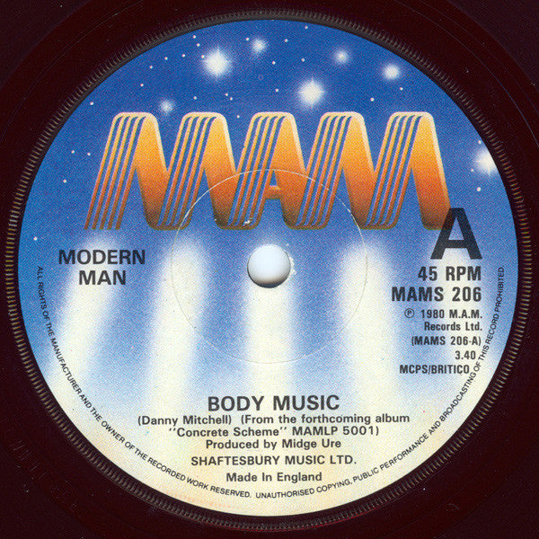 Modern Man (3) : Body Music (7")