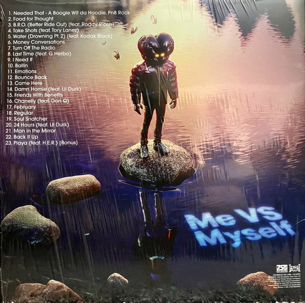 A Boogie Wit Da Hoodie : Me vs. Myself (2xLP, Album, Blu)