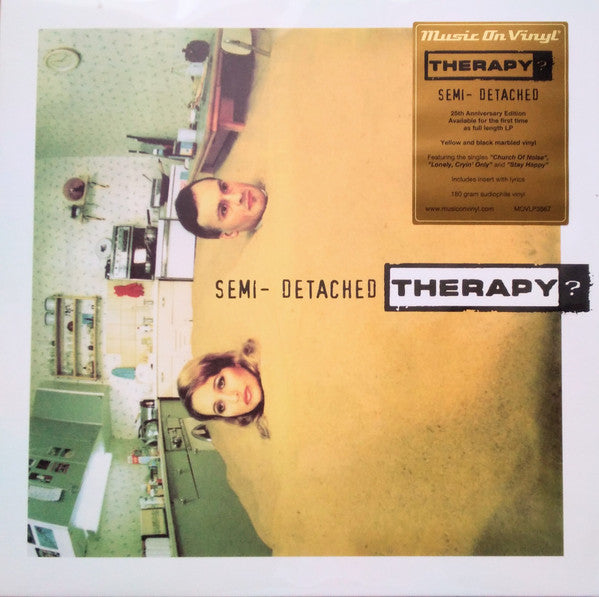 Therapy? : Semi-Detached (LP, Album, RE, Yel)