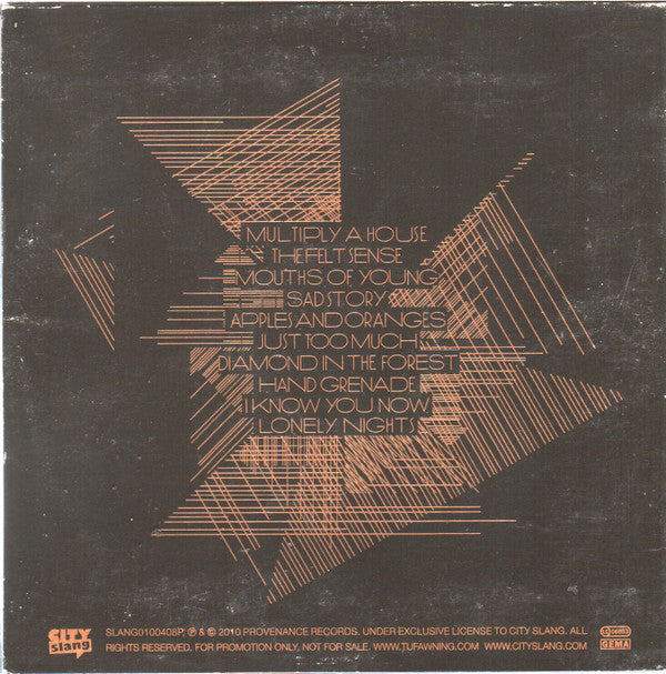 Tu Fawning : Hearts On Hold (CD, Album, Promo)