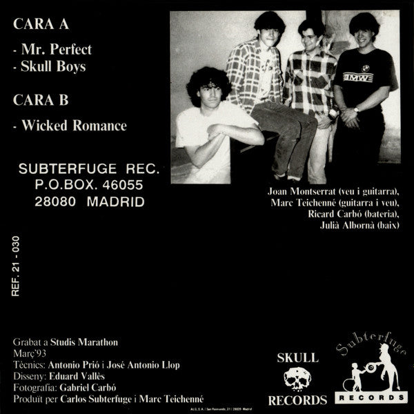 Skull Boys : Wicked Romance (7")
