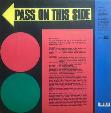 Thornton, Fradkin & Unger And Big Band : Pass On This Side (LP, Album, RE, Bla)