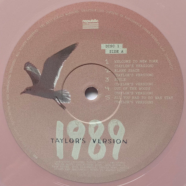 Taylor Swift : 1989 (Taylor's Version) (2xLP, Album, S/Edition, Pin)