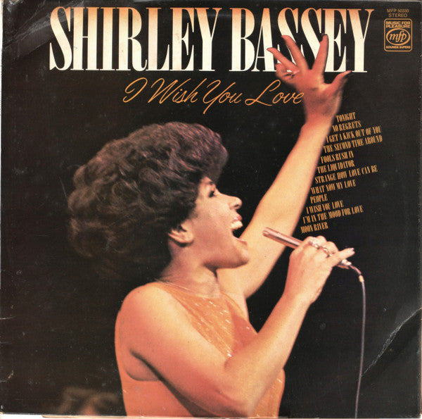 Shirley Bassey : I Wish You Love (LP, Comp, RM)