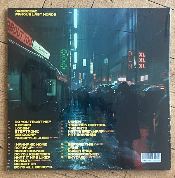 CASisDEAD : Famous Last Words (2xLP, Album, Gat)