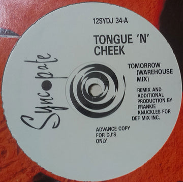 Tongue 'N' Cheek* : Tomorrow (12", Promo)