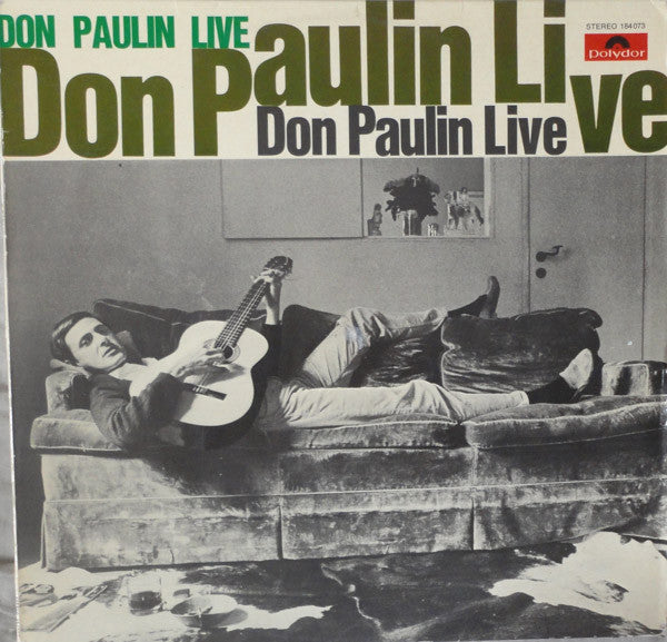 Don Paulin : Don Paulin Live (LP, Album)