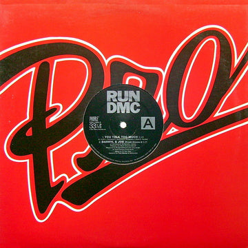 Run-DMC : You Talk Too Much / Daryll & Joe (Krush Groove 3) (12", RE)