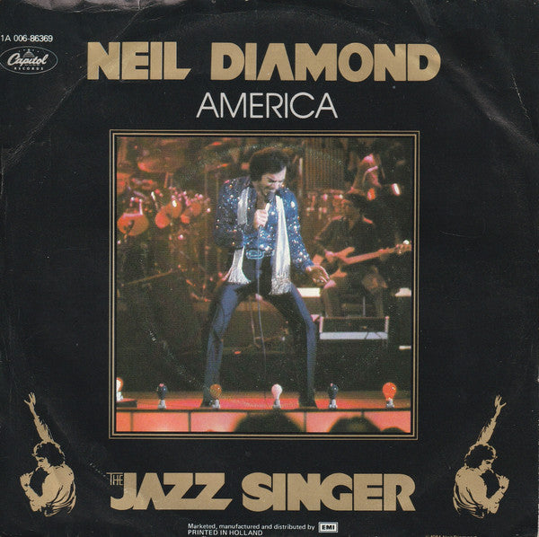 Neil Diamond : America (7", Single)