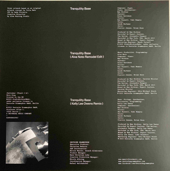 Max Richter : SLEEP: Tranquility Base (LP, EP, Ltd, Num, Yel)