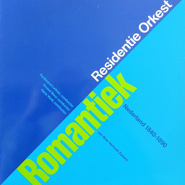 Residentie Orkest : Romantiek Nederland 1840-1890 (2xLP)