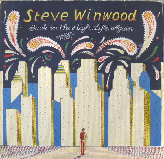 Steve Winwood : Back In The High Life Again (12", Maxi)