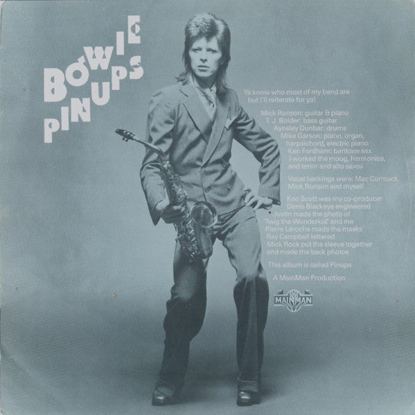 David Bowie : Pinups (LP, Album)