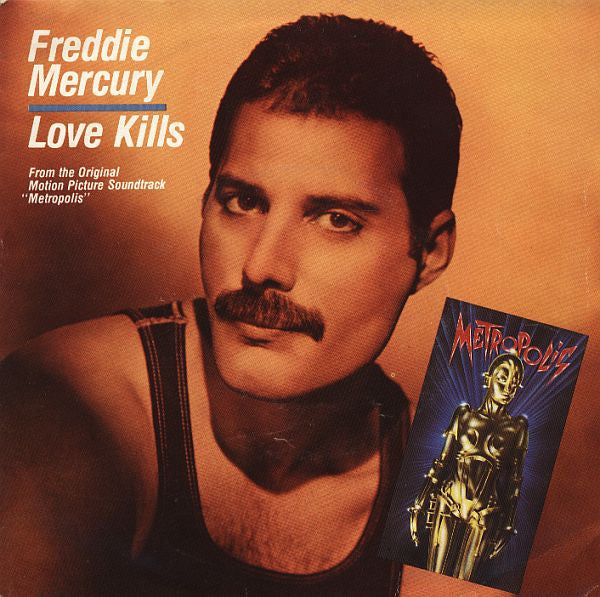 Freddie Mercury : Love Kills (7", Single)