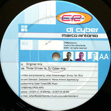 DJ Cyber : Marco Antonio (12")