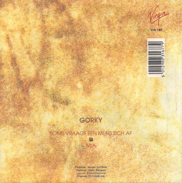 Gorki : Soms Vraagt Een Mens Zich Af (7", Single)