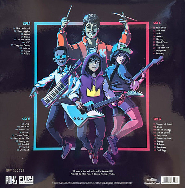 Andreas Hald : Kingdom Eighties Original Game Soundtrack (2xLP, Ltd, Num, Pin)