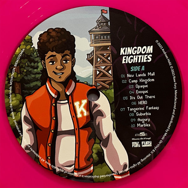 Andreas Hald : Kingdom Eighties Original Game Soundtrack (2xLP, Ltd, Num, Pin)