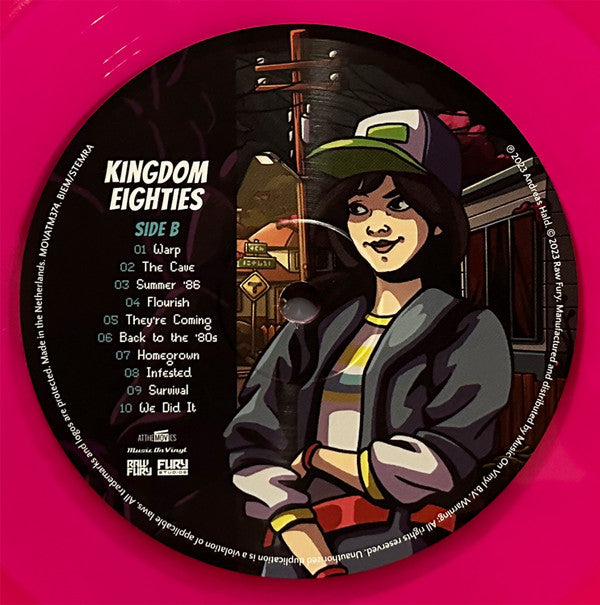 Andreas Hald : Kingdom Eighties Original Game Soundtrack (2xLP, Ltd, Num, Pin)