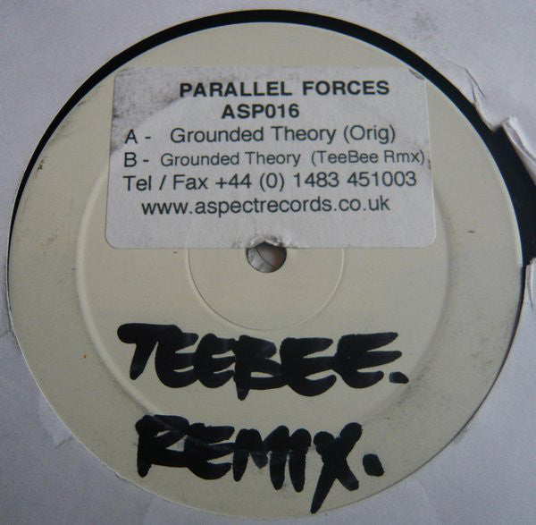 Parallel Forces : Grounded Theory (12", Promo, W/Lbl, Sti)