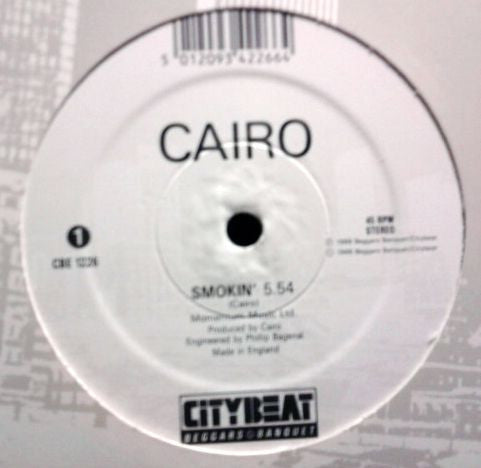 Cairo (2) : Smokin' (12", Gen)