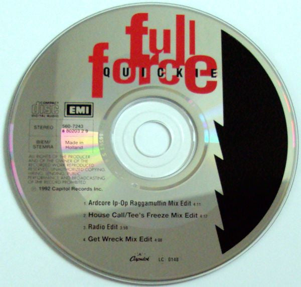 Full Force : Quickie (CD, Maxi)