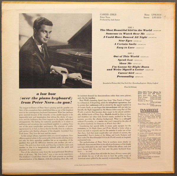 Peter Nero : Career Girls (LP, Album)