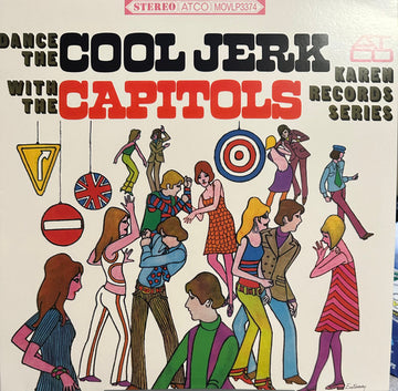 The Capitols : Dance The Cool Jerk With The Capitols (LP, Album, Ltd, Num, RE, Red)