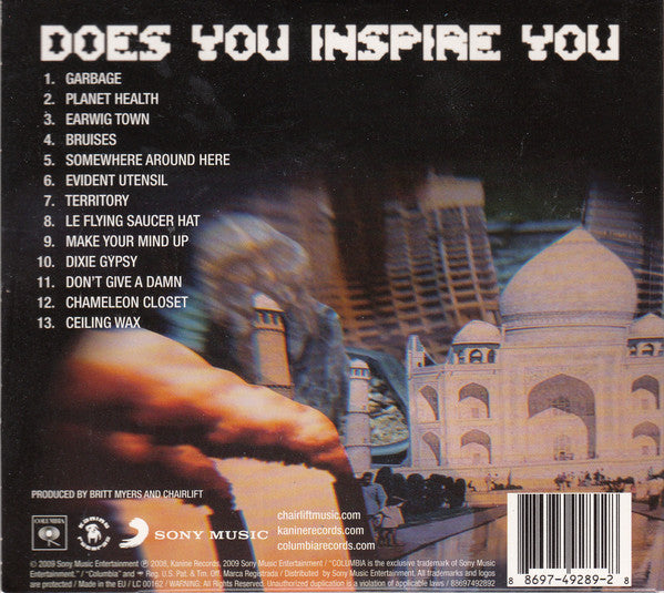 Chairlift : Does You Inspire You (CD, Album, RE, Dig)