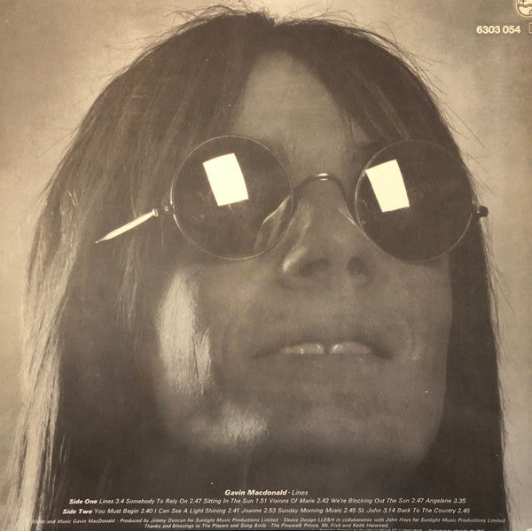 Gavin MacDonald : Lines (LP, Album)