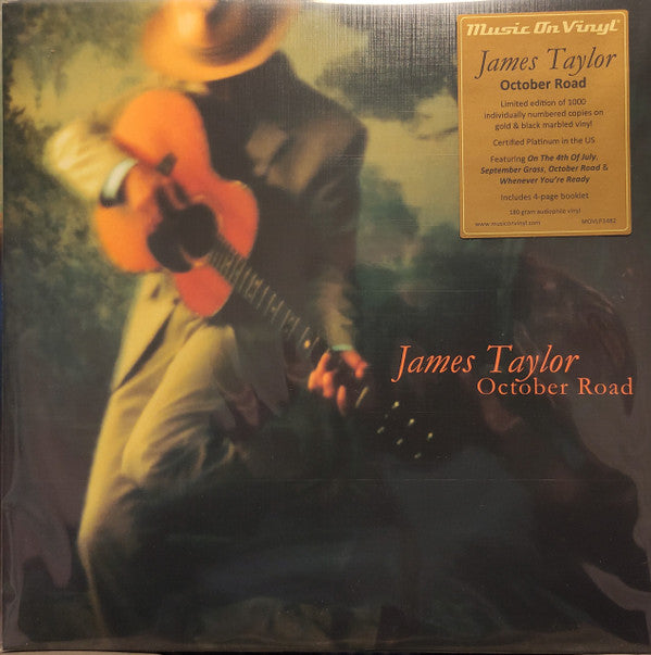 James Taylor (2) : October Road (LP, Album, RE, 180)