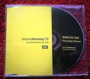 Babylon Zoo : King Kong Groover (CD, Album, Promo)