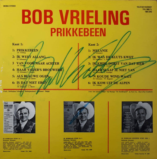Bob Vrieling : Prikkebeen (LP, Album)