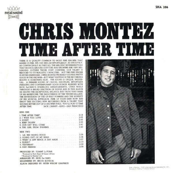 Chris Montez : Time After Time (LP, Album)