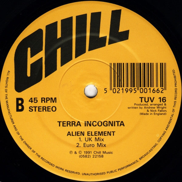 Terra Incognita : Violence (12")