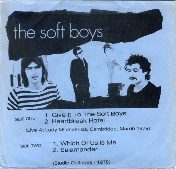 The Soft Boys : Give It To The Softboys / Salamander (7", EP, Unofficial, Red)