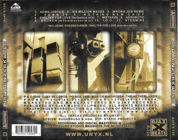 Unyx : Sequenzerkiller (2xCD, Enh)