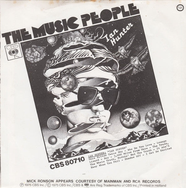 Ian Hunter : Once Bitten Twice Shy (7", Single)