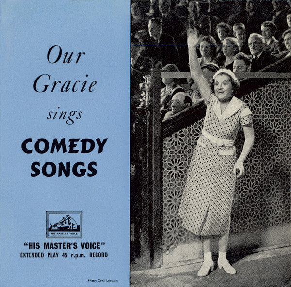 Gracie Fields : Our Gracie Sings Comedy Songs (7", EP)